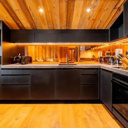 Lägenhet Observatoire Sompteux Loft 3chbr Elegant Vues Megève
